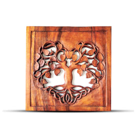 Négyzetes Életfa Panel 30x30cm-0