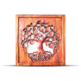 Négyzetes Életfa Panel 40x40cm-0