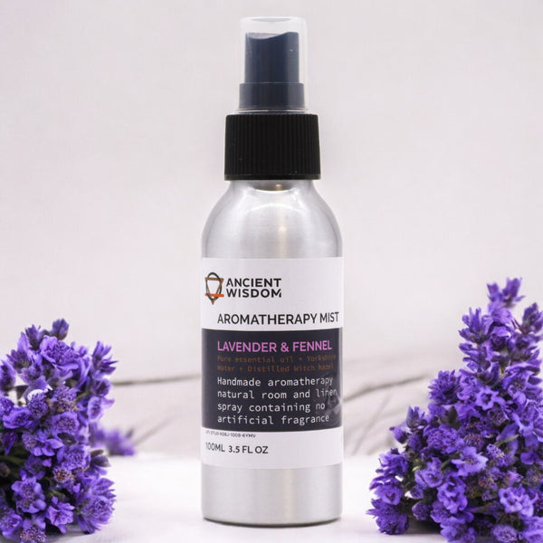 100ml Aeroszolos Illóolaj Szobaparfüm - Levendula és Édeskömény-2