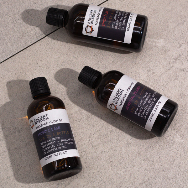 Izomalzító Masszázsolaj Keverék - 100ml-2