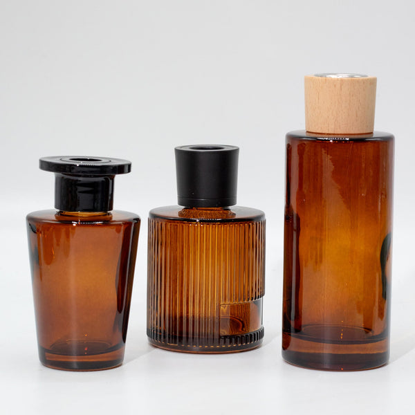 100ml Váza Diffúzor Flakon (28mm nyak) - Jantár-1