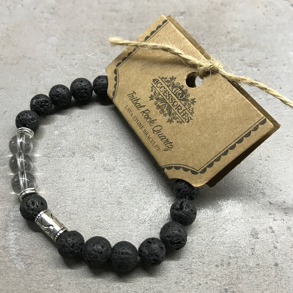 Lávakő Karkötő- Buddha Chakra-3