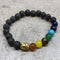 Lávakő Karkötő- Buddha Chakra-1