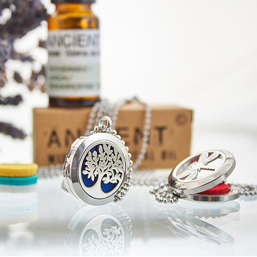 Aromaterápiás Nyaklánc - Gyémánt Szív 30mm-5