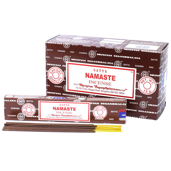 Satya Füstölőpálcikák15gm - Namaste KIÁRUSÍTÁS