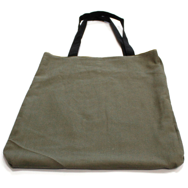 Nagy Kétoldalú Pamutvászon Táskák - 2x4oz - 38x42cm (2 minta)-5
