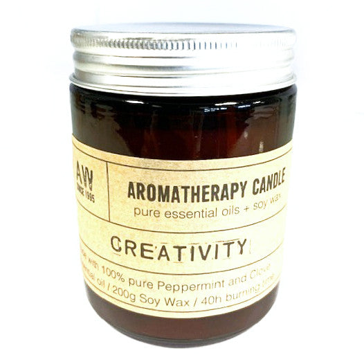 Aromaterápiás Szójagyertya 200g - Alkotás-1