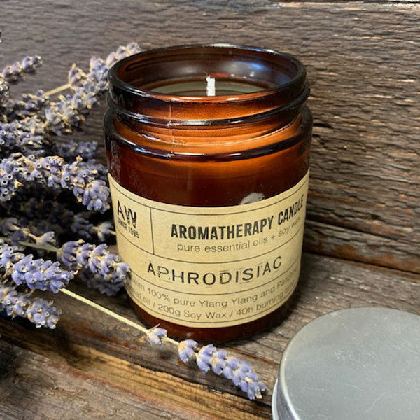 Aromaterápiás Szójagyertya 200g - Afrodiziákum-0