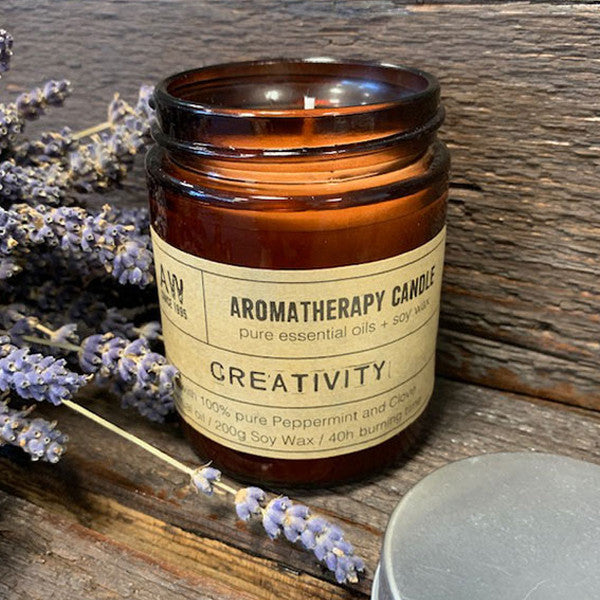 Aromaterápiás Szójagyertya 200g - Alkotás-0