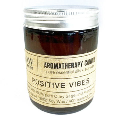 Aromaterápiás Szójagyertya 200g - Pozitív Gondolkodás-1