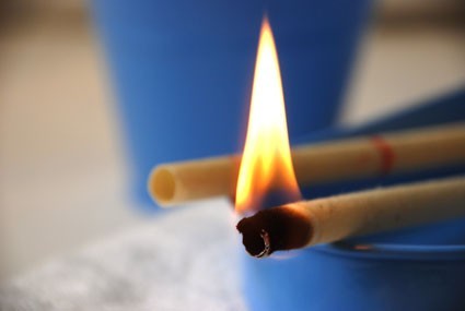 Illatosított Fülgyertya - Édes Narancs-1