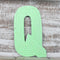 Színes Betű "Q"- 15cm-0
