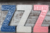 Színes Betű "Z"- 15cm-4