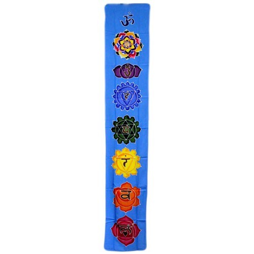 Chakra Banner - Kék Ég 183x35cm-0