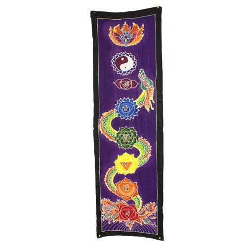 Chakra Banner - Sárkány 175x53cm-0