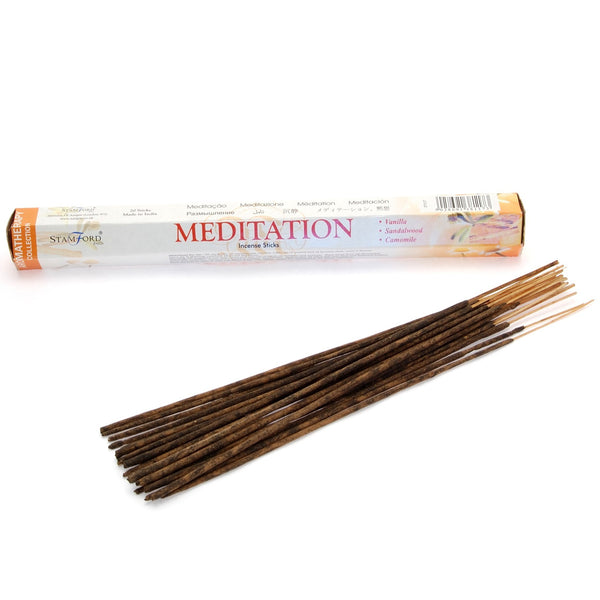 Prémium Füstölő Pálcikák - Meditáció-0