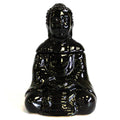 Ülő Buddha Aromalámpa - Fekete