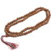 108 Rudraksha Mala Lánc - Natúr