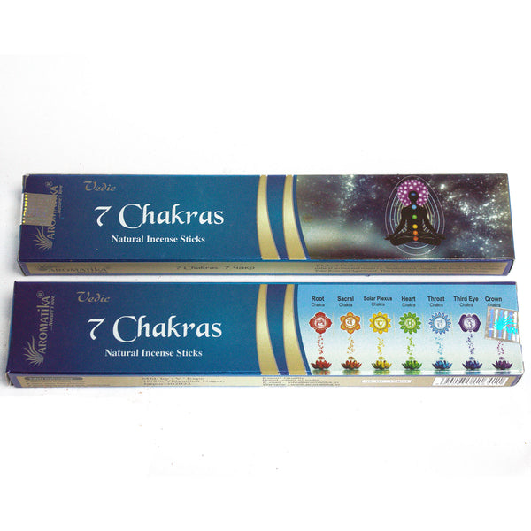 Vedic -Füstölő Pálcikák - 7 Chakra