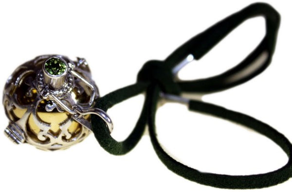 Ezüst Angyalhívó Csengő - Gyógyítás - 23mm