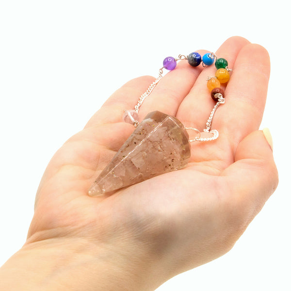 Orgonite Chakra Inga- Rózsakvarc