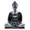 Fekete és Szürke Buddha - 14-17 cm