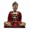 Piros és Arany Buddha - 14-17 cm