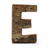 Rusztikális Betű   - "E" (12) - Kicsi 7cm