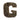 Rusztikális Betű - "G" (12) - Kicsi 7cm