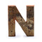 Rusztikális Betű   - "N" (12) - Kicsi 7cm