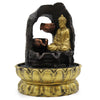 Szoba Szökőkút - 30cm - Arany Meditáló Buddha