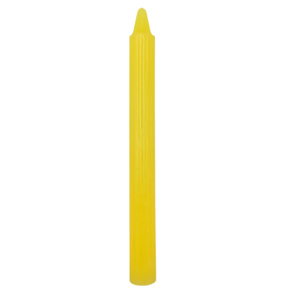 Manifesztációs Gyertyák (12 darab/csomag) - Sárga - Solar Plexus Chakra-2