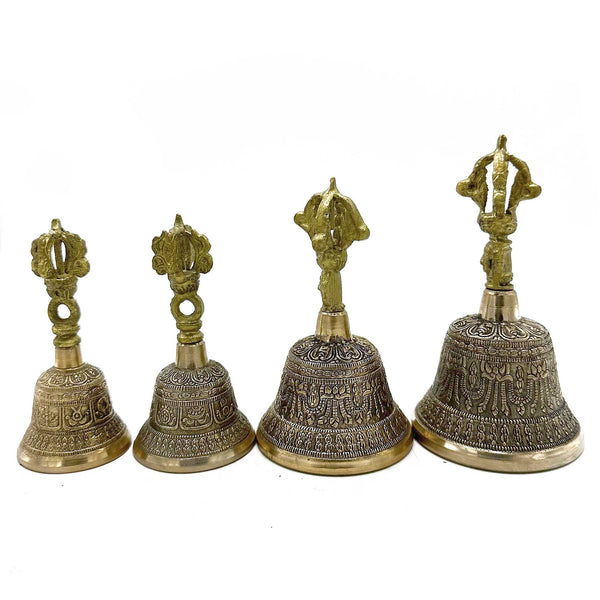 Nagy Tibeti Tingsha Csengő - 7.5x13cm-1