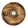 Kerek Fütölőpálcika és Füstölőkúp Állvány - Ying és Yang-1