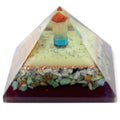 Nagy Organit Piramis 70mm - Az Élet Virága