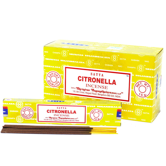 Satya Füstölőpálcikák15gm - Citronella