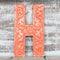 Színes Betű "H"- 15cm